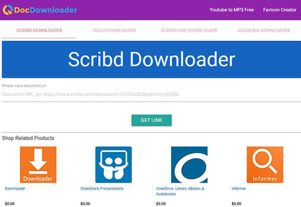 Cara Download File di Scribd Melalui DocDownloader.com
