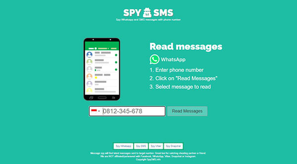 Spy Sms WhatsApp